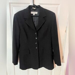 Gruppo Italiano Blazer, Elegant Black, made in Italy -12